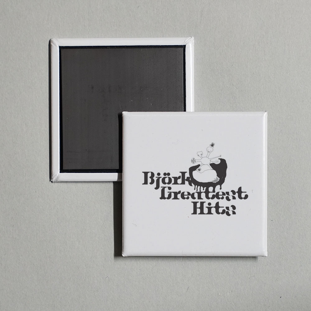 Björk - Greatest Hits Album Cover Fridge Magnet