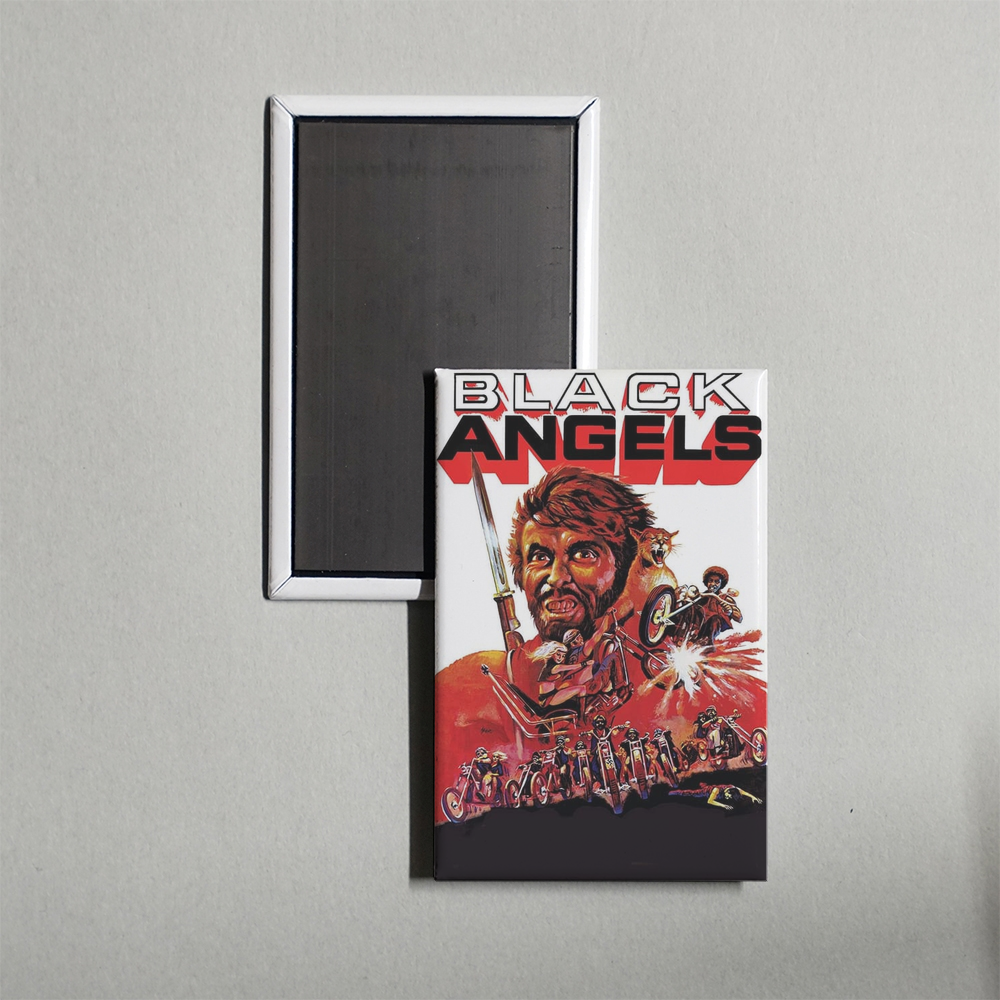 Black Angels Mini Movie Fridge Magnet