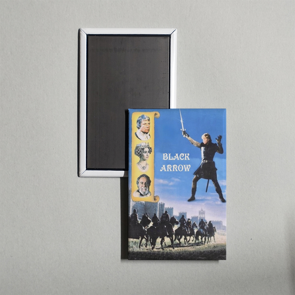 Black Arrow Mini Movie Fridge Magnet