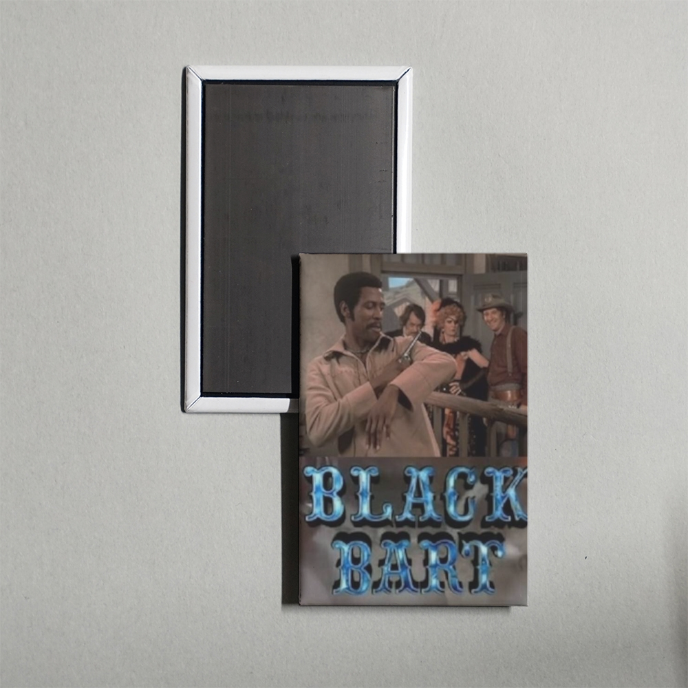 Black Bart Mini Movie Fridge Magnet
