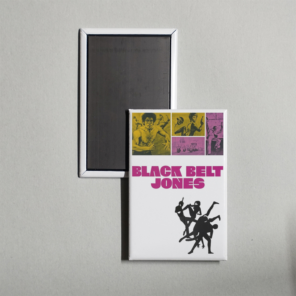 Black Belt Jones Mini Movie Fridge Magnet
