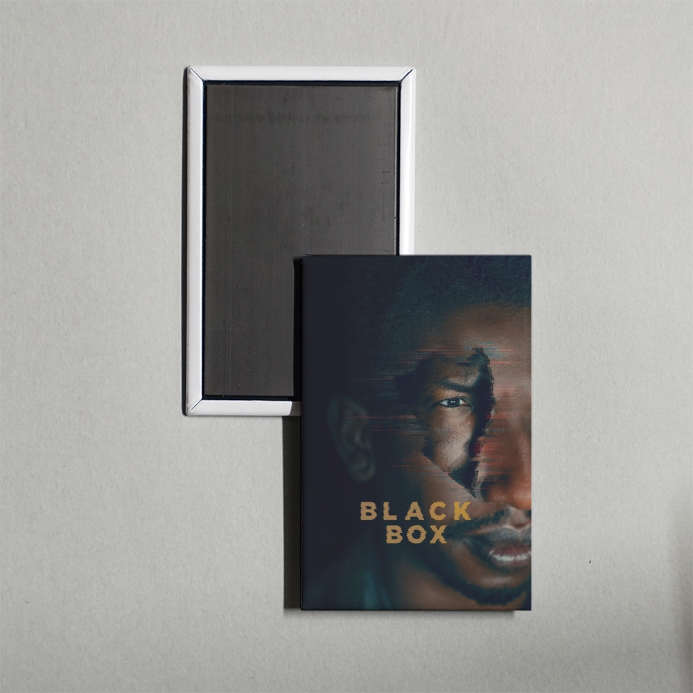 Black Box Mini Movie Fridge Magnet