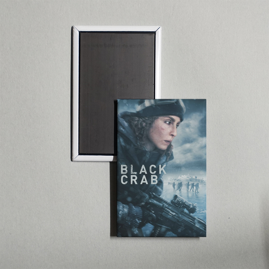 Black Crab Mini Movie Fridge Magnet