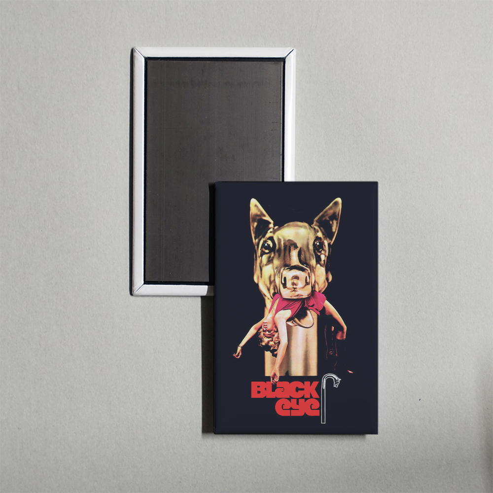 Black Eye Mini Movie Fridge Magnet