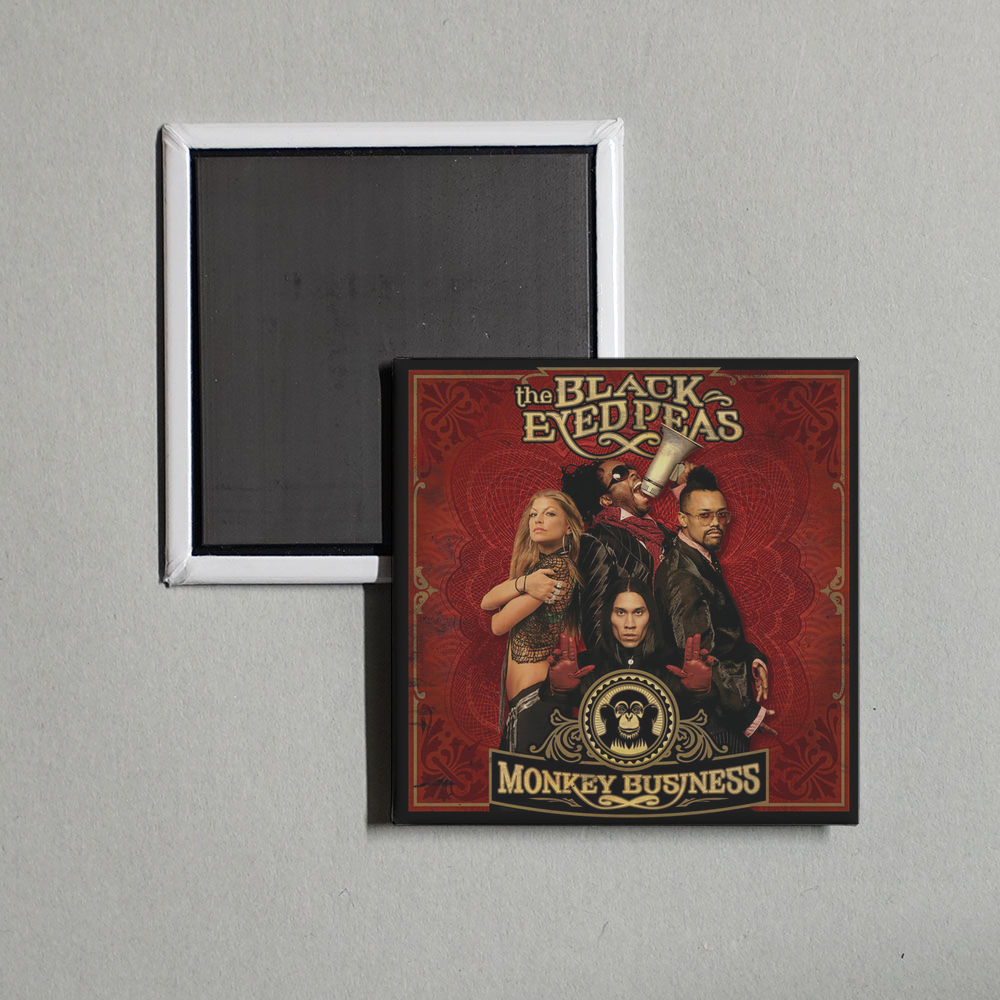 Black Eyed Peas - Monkey Business Album Cover Fridge Magnet
