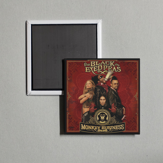 Black Eyed Peas - Monkey Business Album Cover Fridge Magnet