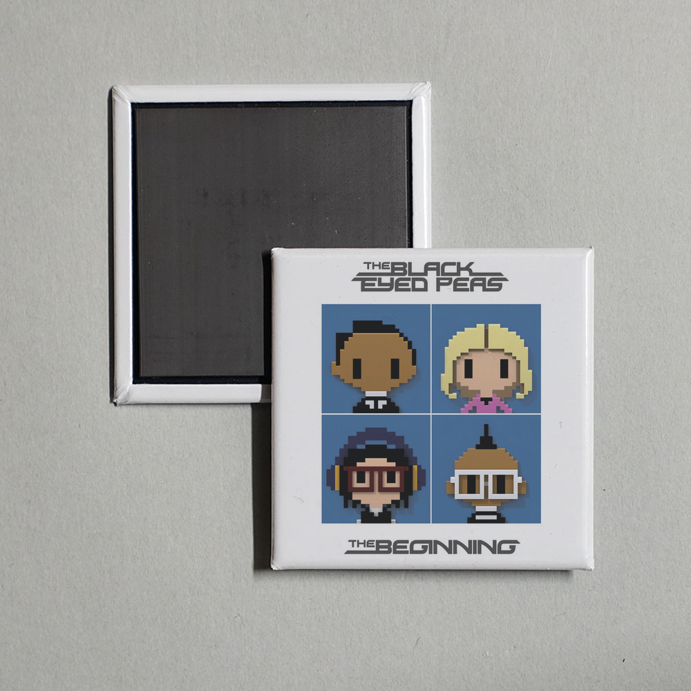 Black Eyed Peas - The Beginning Album Cover Fridge Magnet