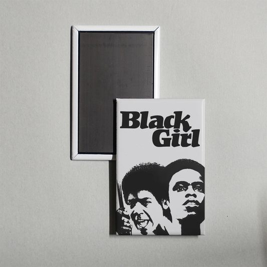 Black Girl Mini Movie Fridge Magnet