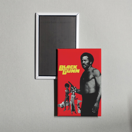 Black Gunn Mini Movie Fridge Magnet
