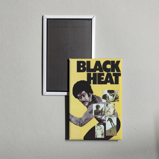 Black Heat Mini Movie Fridge Magnet