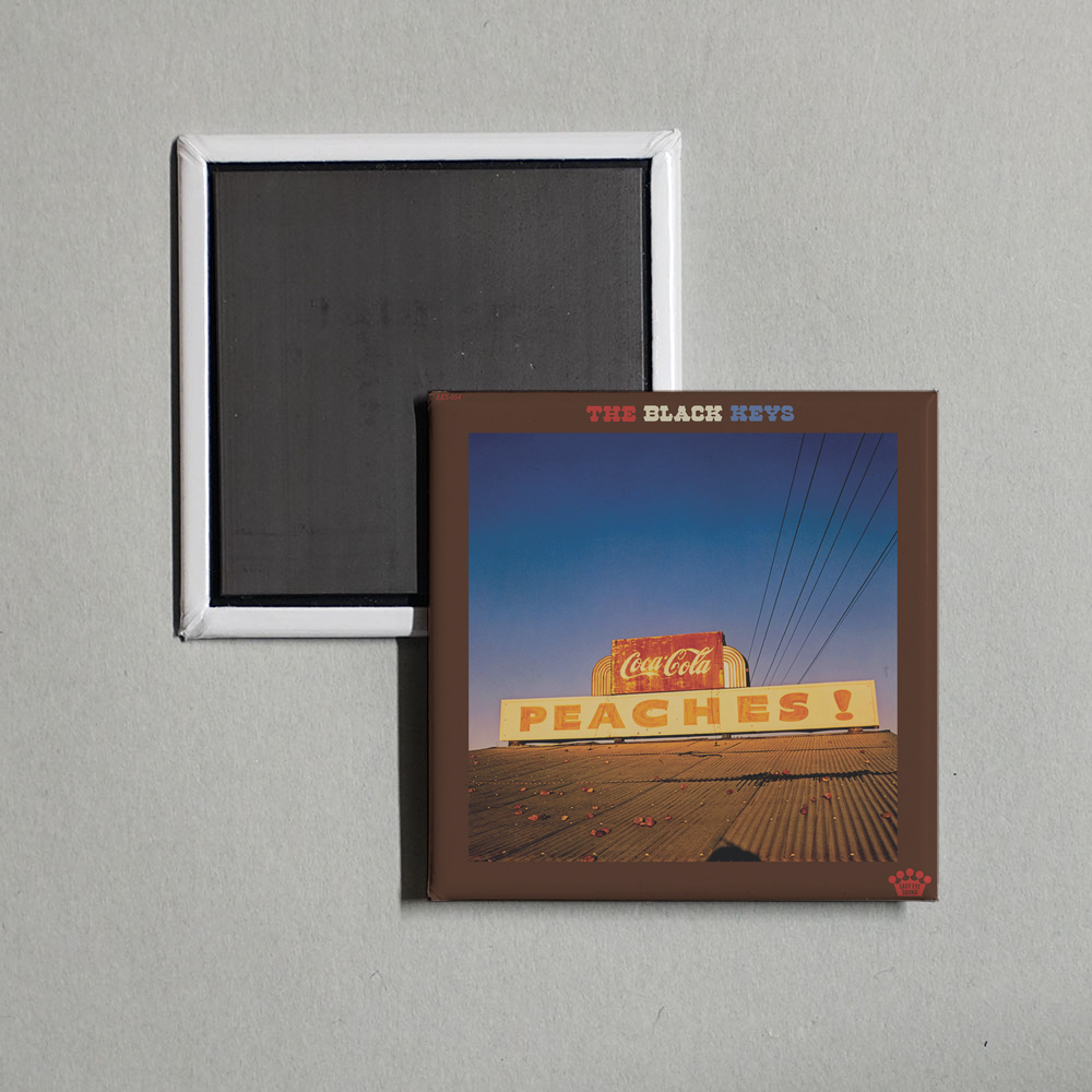 Black Keys - Peaches Album Cover Fridge Magnet