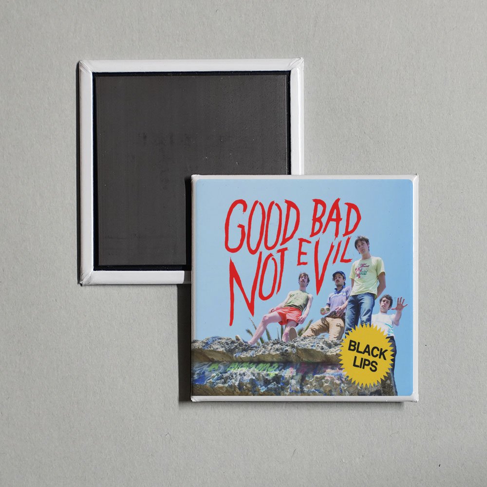 Black Lips - Good Bad Not Evil Album Cover Fridge Magnet