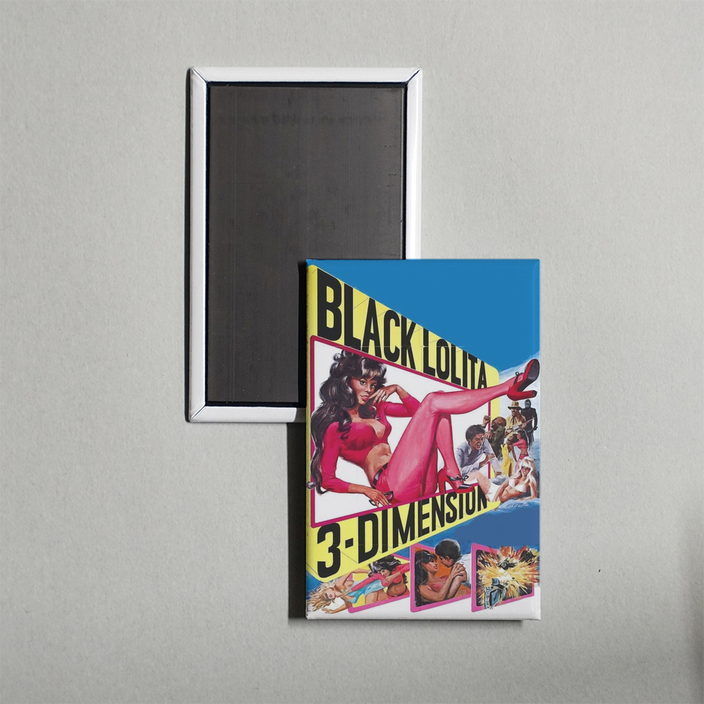 Black Lolita Mini Movie Fridge Magnet