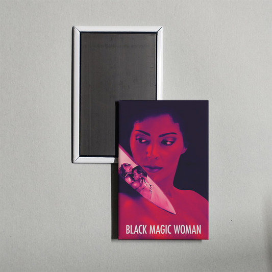 Black Magic Woman Mini Movie Fridge Magnet