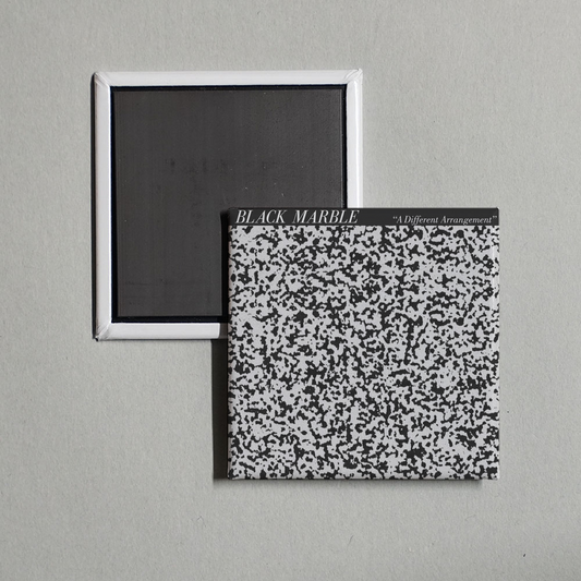 Black Marble - A Different Arrangement Album Cover Fridge Magnet