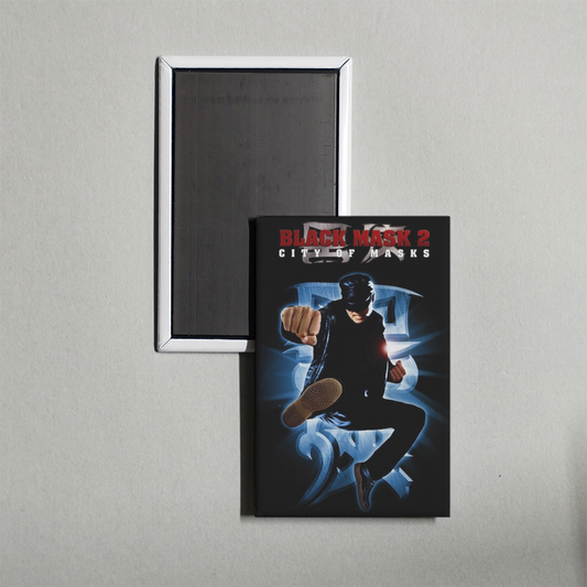 Black Mask 2 City of Masks Mini Movie Fridge Magnet