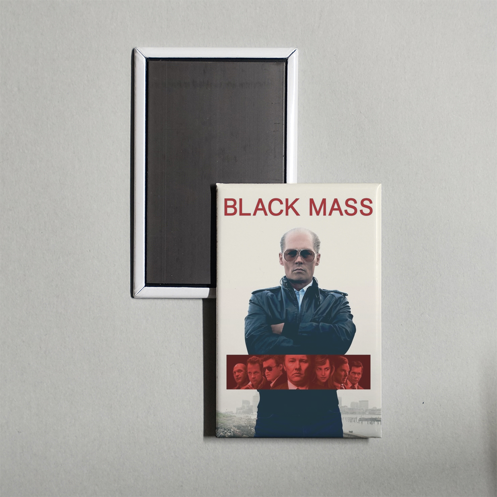 Black Mass Mini Movie Fridge Magnet