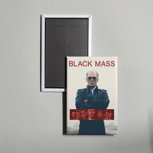 Black Mass Mini Movie Fridge Magnet