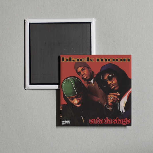 Black Moon - Enta Da Stage Album Cover Fridge Magnet