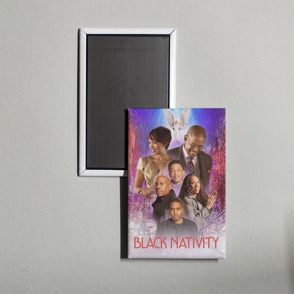 Black Nativity Mini Movie Fridge Magnet