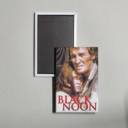 Black Noon Mini Movie Fridge Magnet