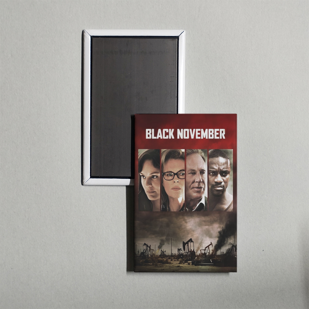Black November Mini Movie Fridge Magnet