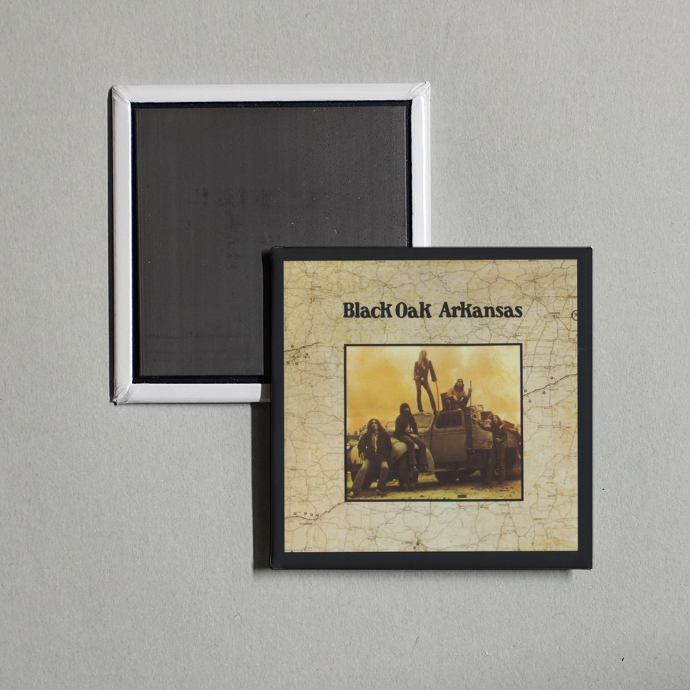 Black Oak Arkansas - Black Oak Arkansas Album Cover Fridge Magnet