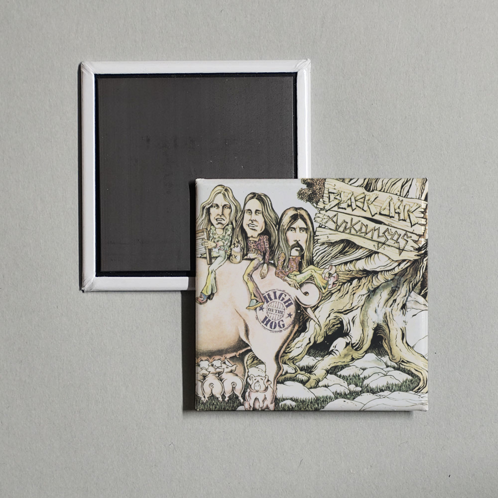 Black Oak Arkansas - High On The Hog Album Cover Fridge Magnet