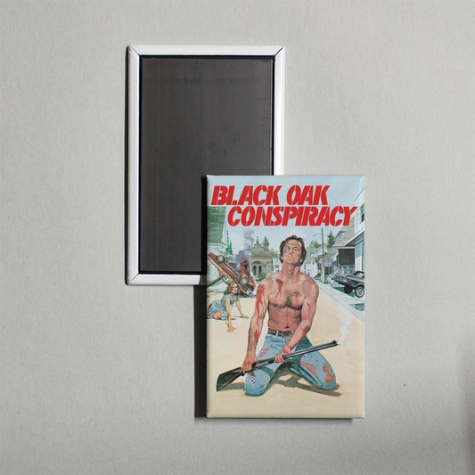 Black Oak Conspiracy Mini Movie Fridge Magnet