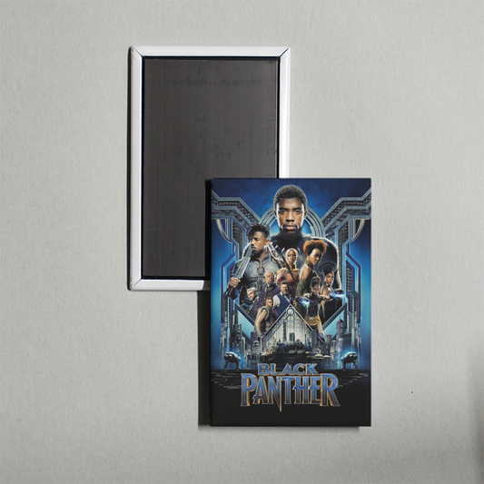 Black Panther Mini Movie Fridge Magnet