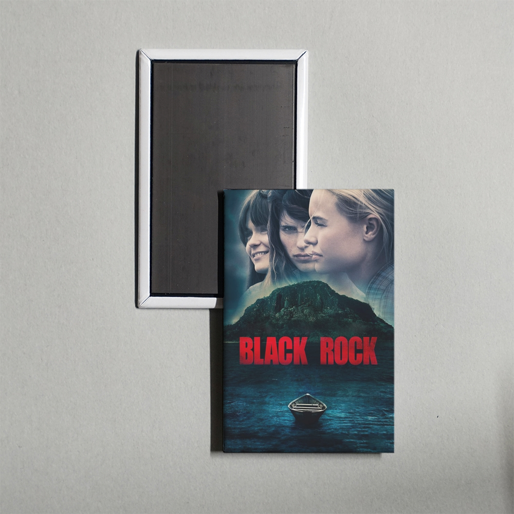 Black Rock Mini Movie Fridge Magnet