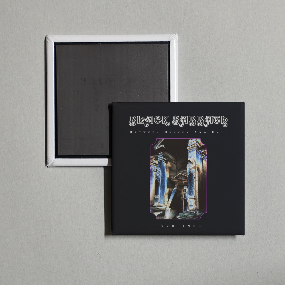 Black Sabbath - Between Heaven and Hell B Album Cover Fridge Magnet