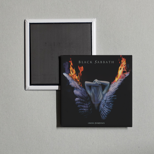 Black Sabbath - Cross Purposes Album Cover Fridge Magnet