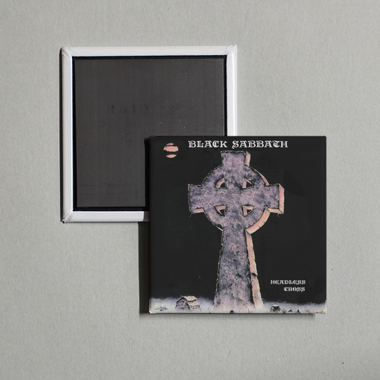 Black Sabbath - Headless Cross (2024 Remaster) Album Cover Fridge Magnet