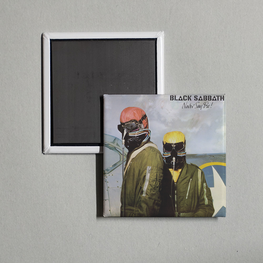 Black Sabbath - Never Say Die! (2013 Remaster) Album Cover Fridge Magnet