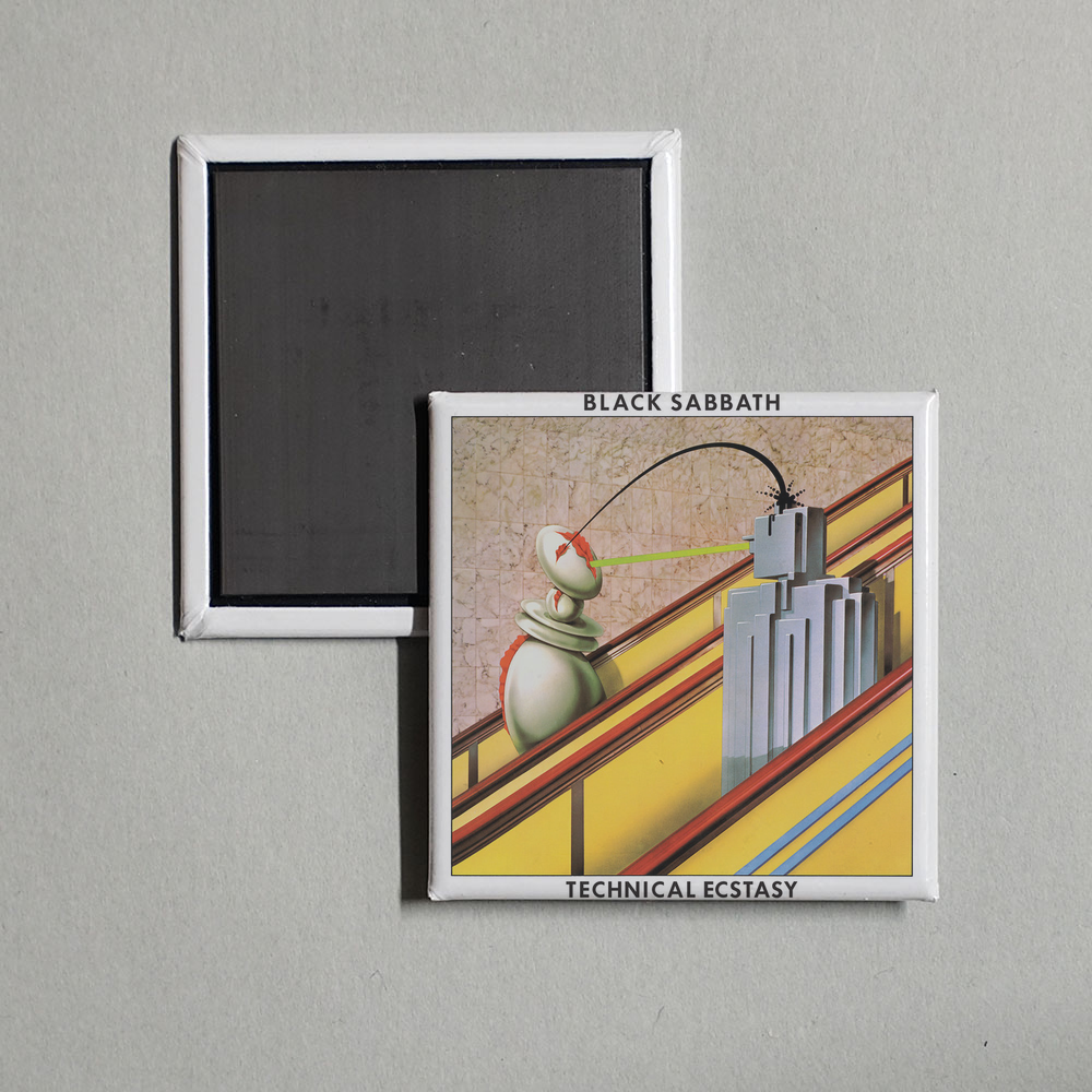 Black Sabbath - Technical Ecstasy (2013 Remaster) Album Cover Fridge Magnet