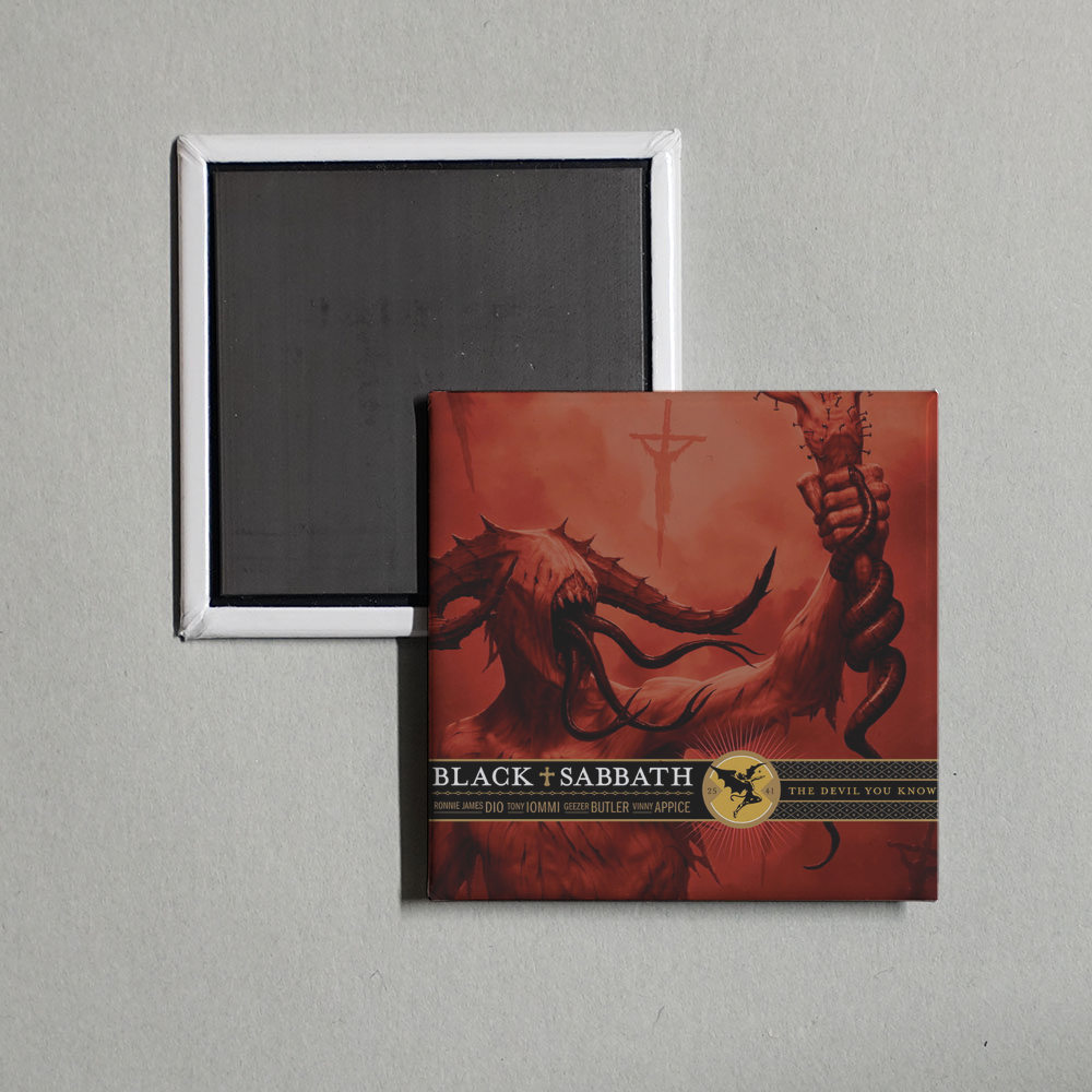 Black Sabbath - The Devil You Know Album Cover Fridge Magnet