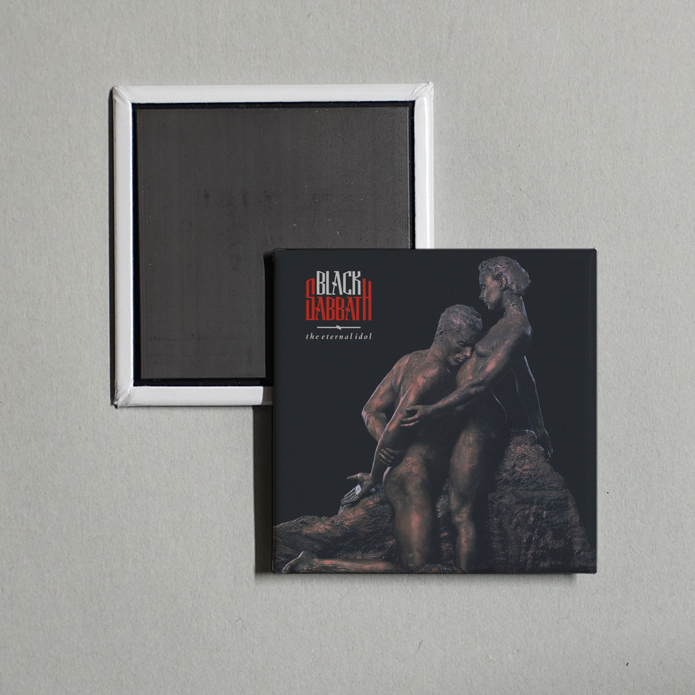 Black Sabbath - The Eternal Idol B Album Cover Fridge Magnet