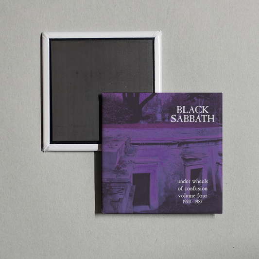 Black Sabbath - Under Wheels of Confusion Vol Four Album Cover Fridge Magnet