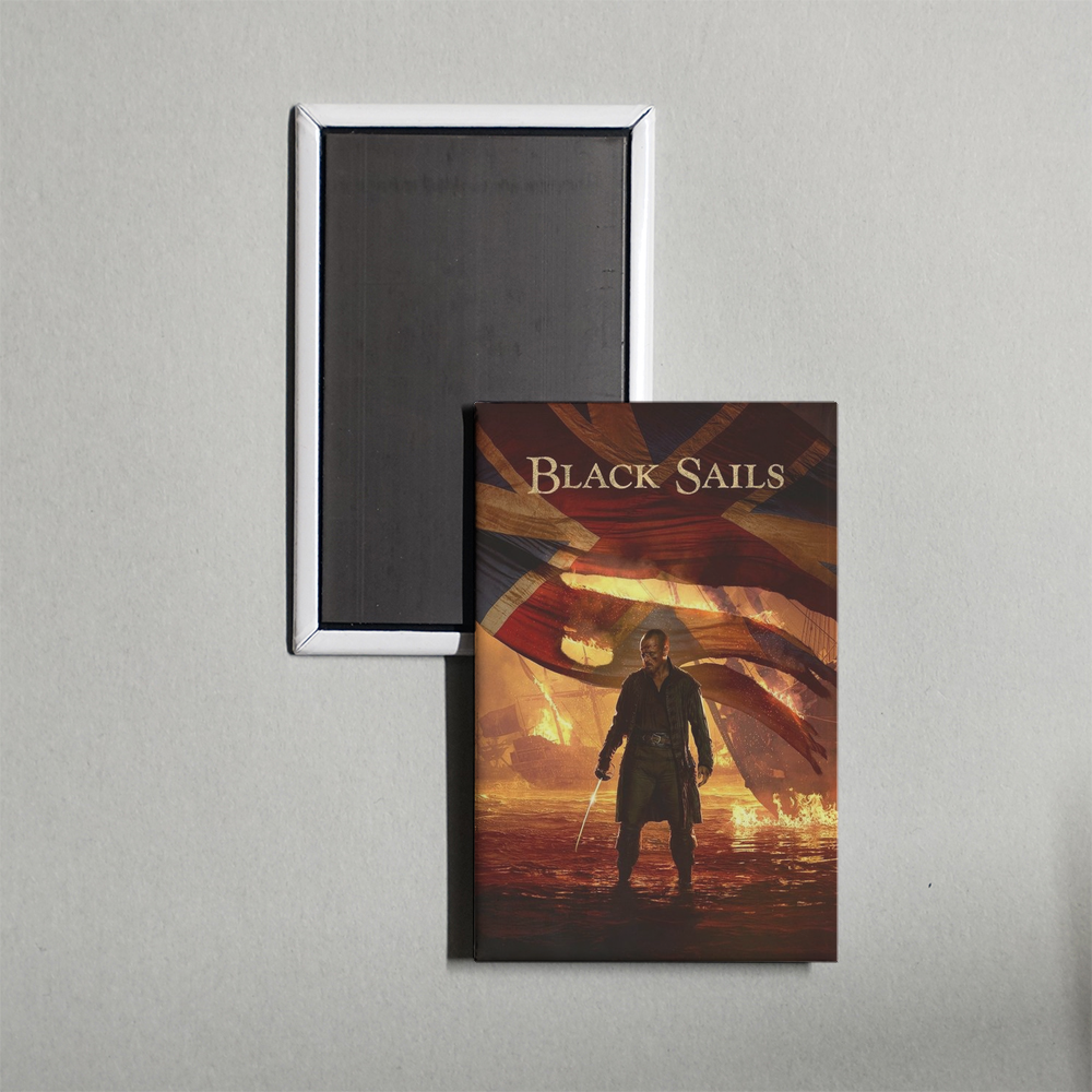 Black Sails TV Show Fridge Magnet