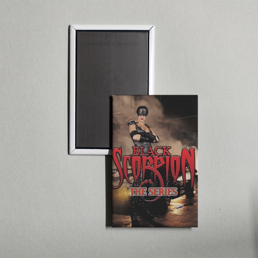 Black Scorpion TV Show Fridge Magnet