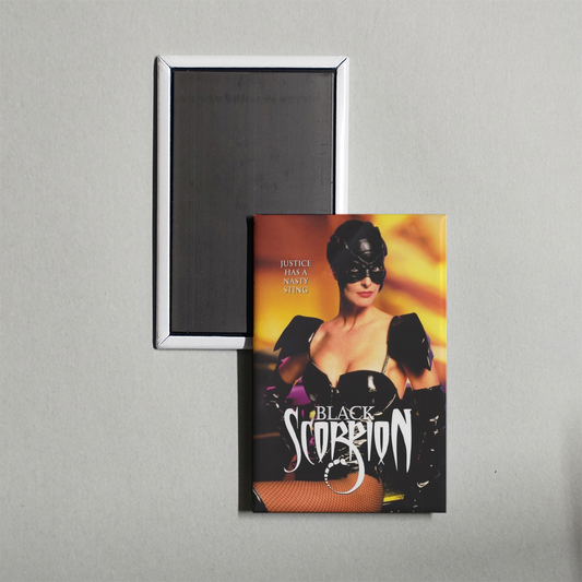 Black Scorpion Mini Movie Fridge Magnet