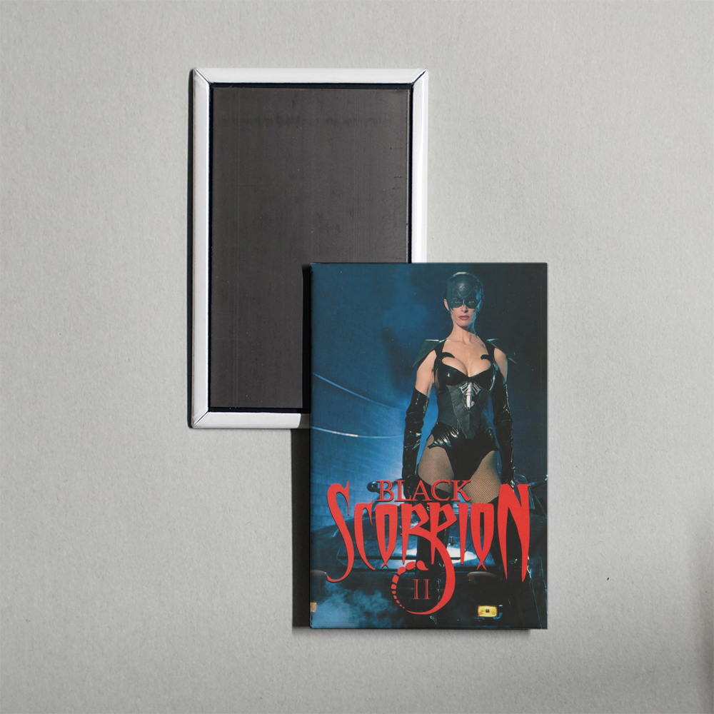 Black Scorpion II Aftershock Mini Movie Fridge Magnet