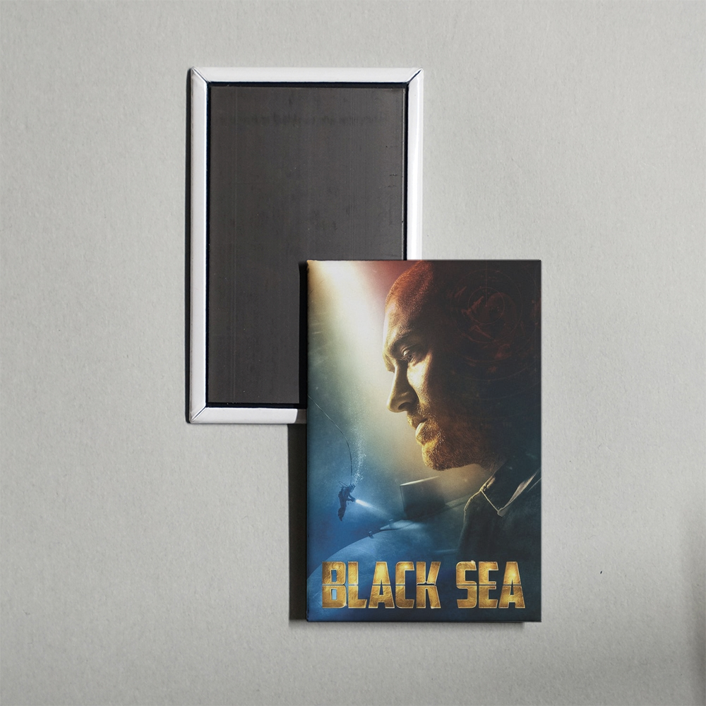 Black Sea Mini Movie Fridge Magnet