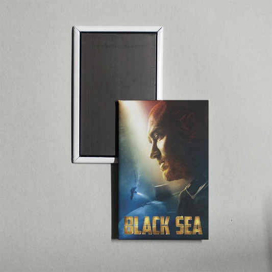 Black Sea Mini Movie Fridge Magnet