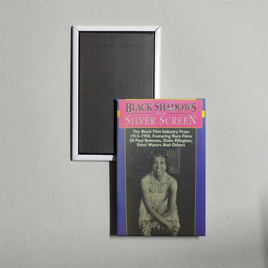 Black Shadows on a Silver Screen Mini Movie Fridge Magnet
