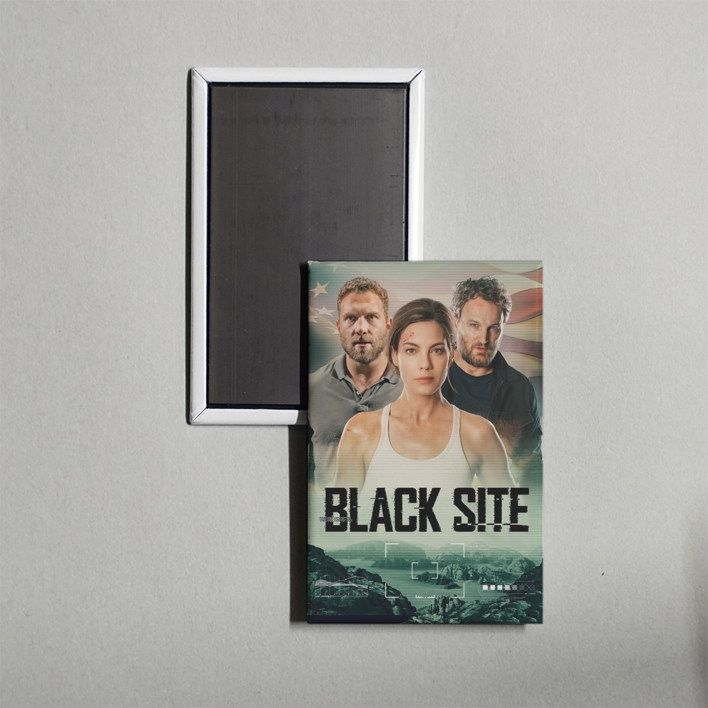 Black Site Mini Movie Fridge Magnet