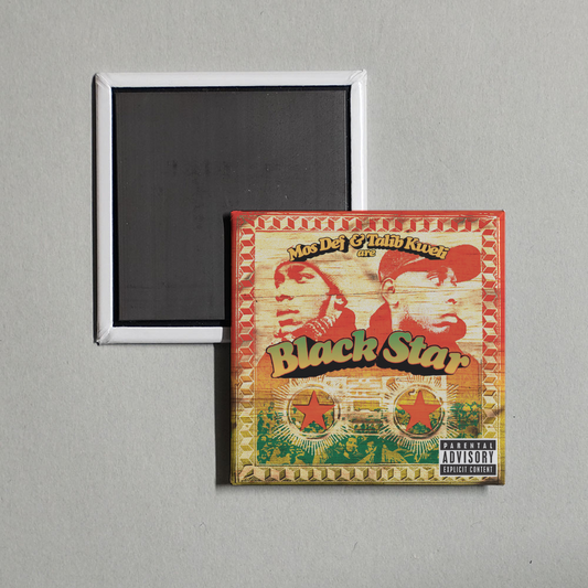 Black Star - Mos Def & Talib Kweli Are Black Star Album Cover Fridge Magnet