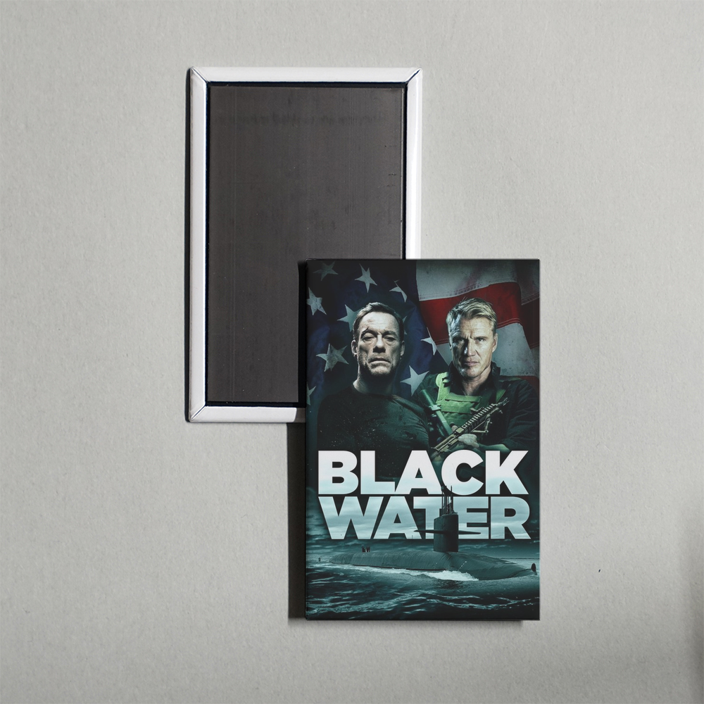 Black Water Mini Movie Fridge Magnet