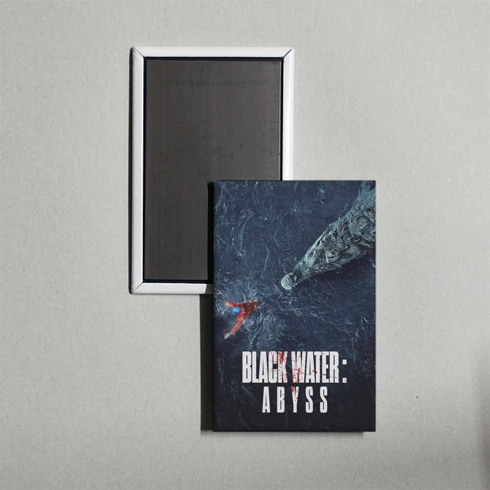 Black Water Abyss Mini Movie Fridge Magnet